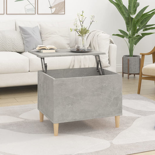 Sofabord 60X44,5X45 Cm Konstrueret Træ