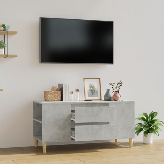 Tv-Bord 102X44,5X50 Cm Konstrueret Træ