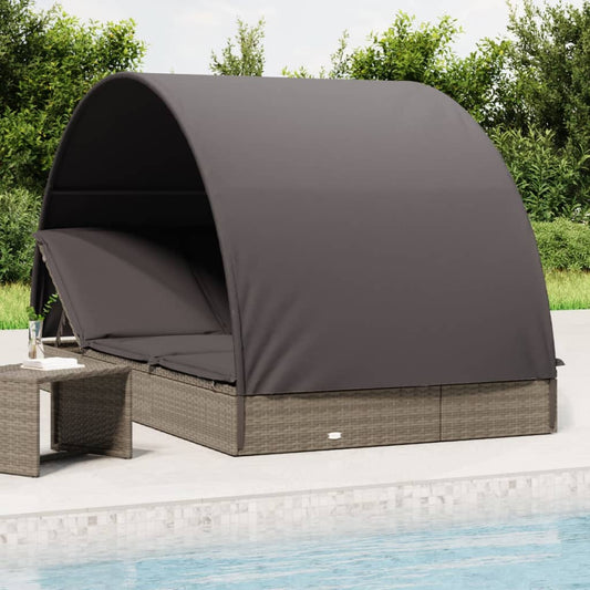 2-Personers Soleng Rundt Tag 211X112X140 Cm Polyrattan
