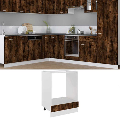 Ovnskab Riga 60x46x81,5 Cm Konstrueret Træ - Variant 825834