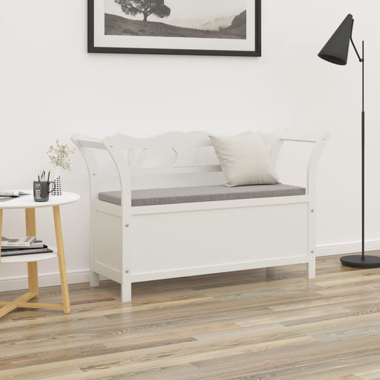 Bænk 107X45X75,5 Cm Massivt Fyrretræ