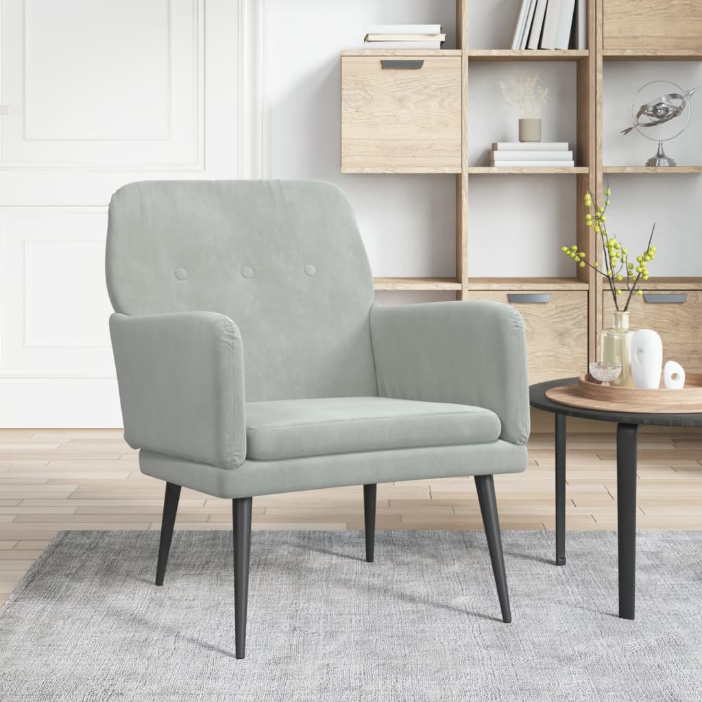 Lænestol 62x79x79 Cm Velour - Variant 351404