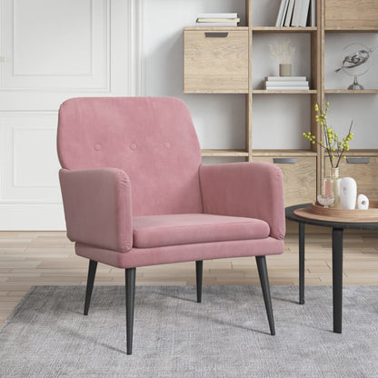 Lænestol 62x79x79 Cm Velour - Variant 351407