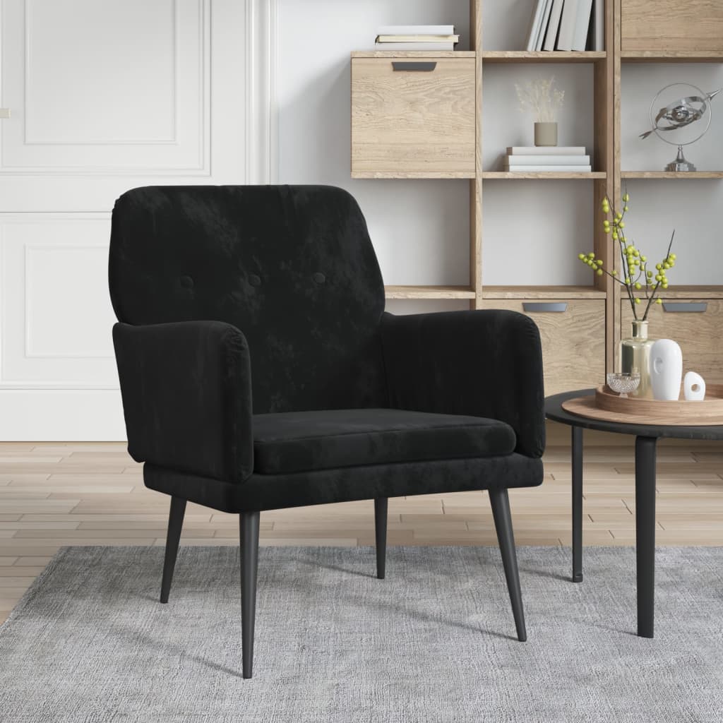 Lænestol 62x79x79 Cm Velour - Variant 351409