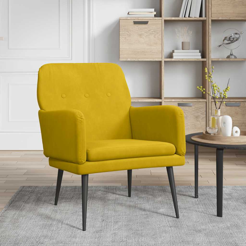 Lænestol 62x79x79 Cm Velour - Variant 351410