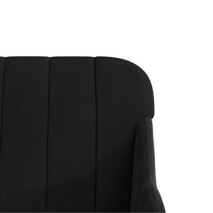 Bænk 110x76x80 Cm Velour Sort - Billede 6