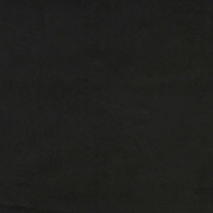 Bænk 110x76x80 Cm Velour Sort - Billede 7