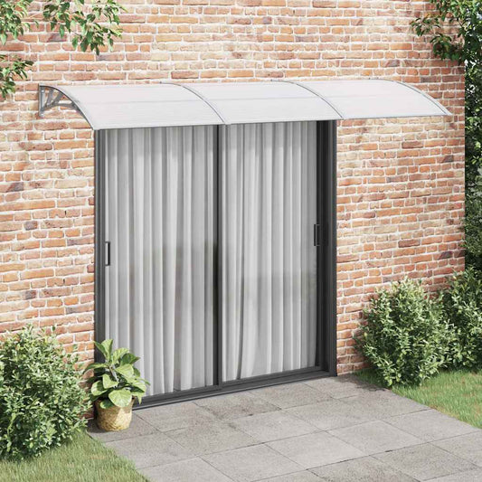 Dørbaldakin Polycarbonat Grå
