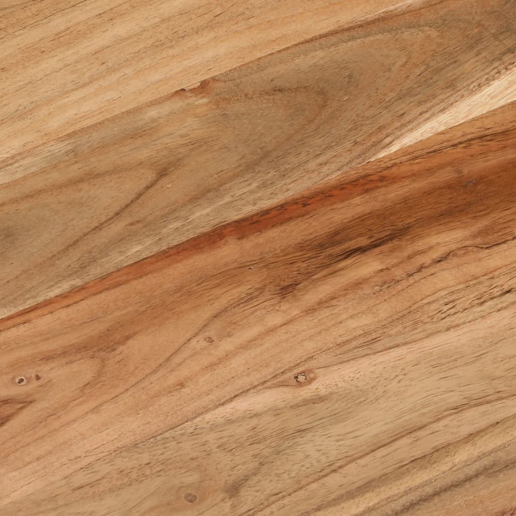 Tv-bord 110x33x33 Cm Massivt Akacietræ - Billede 6