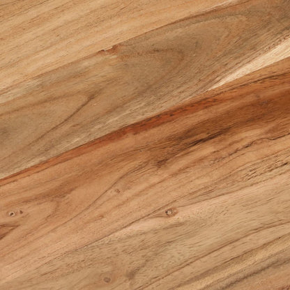 Tv-bord 110x33x33 Cm Massivt Akacietræ - Billede 6