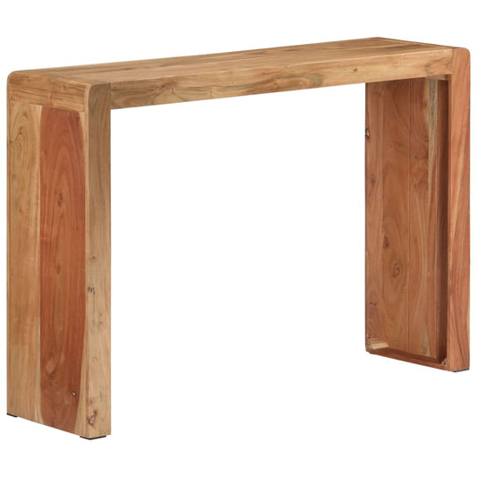 Konsolbord 110x30x76 Cm Massivt Akacietræ - Hovedbillede