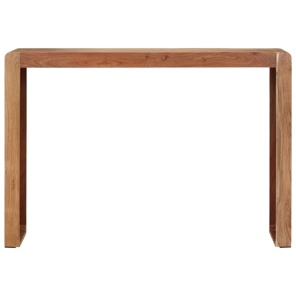 Konsolbord 110x30x76 Cm Massivt Akacietræ - Billede 2