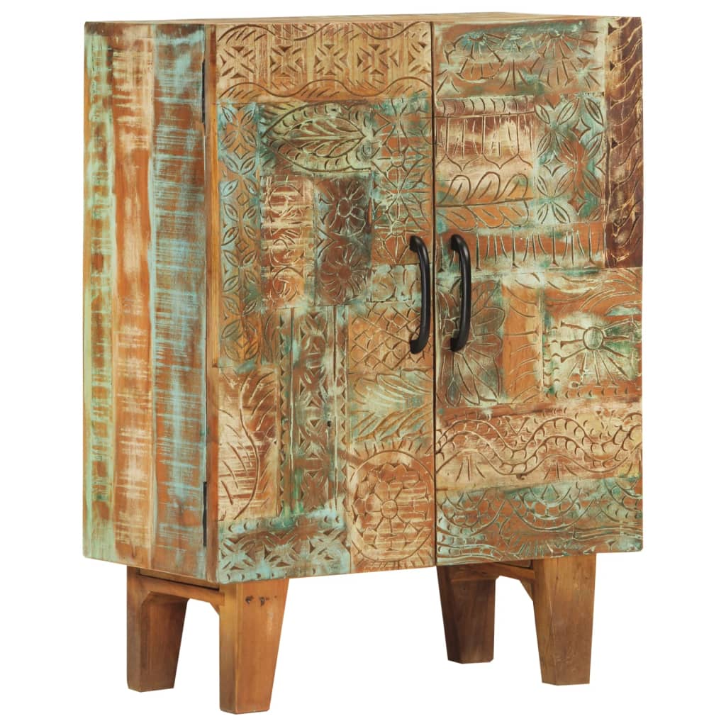 Skænk 55x30x75 Cm Massivt Genbrugstræ - Billede 13