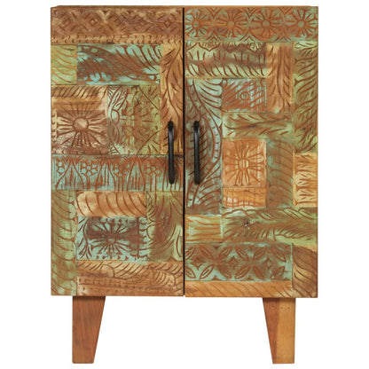 Skænk 55x30x75 Cm Massivt Genbrugstræ - Billede 4