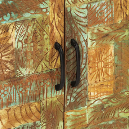 Skænk 55x30x75 Cm Massivt Genbrugstræ - Billede 8