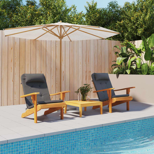 Hynder Til Adirondack-Stol 2 Stk. Oxfordstof