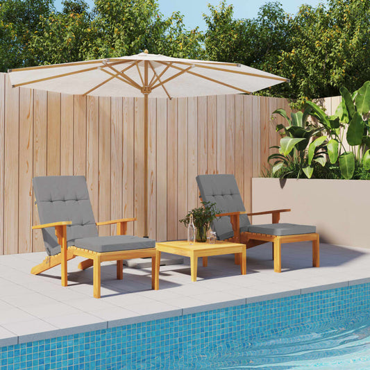 Hynder Til Dækstol 2 Stk. Oxfordstof