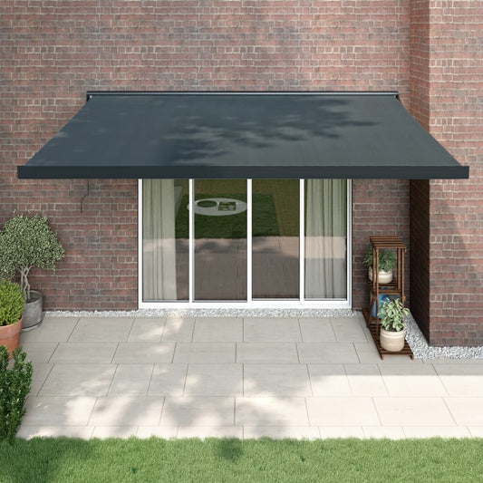 Foldemarkise 4,5X3 M Stof Og Aluminium