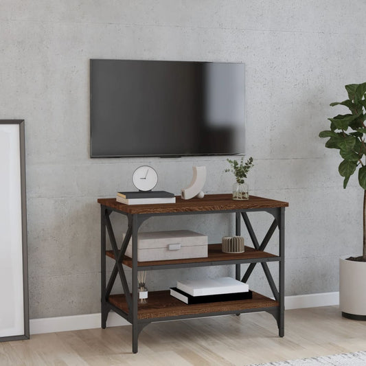 Tv-Bord Konstrueret Træ Etræsfarve