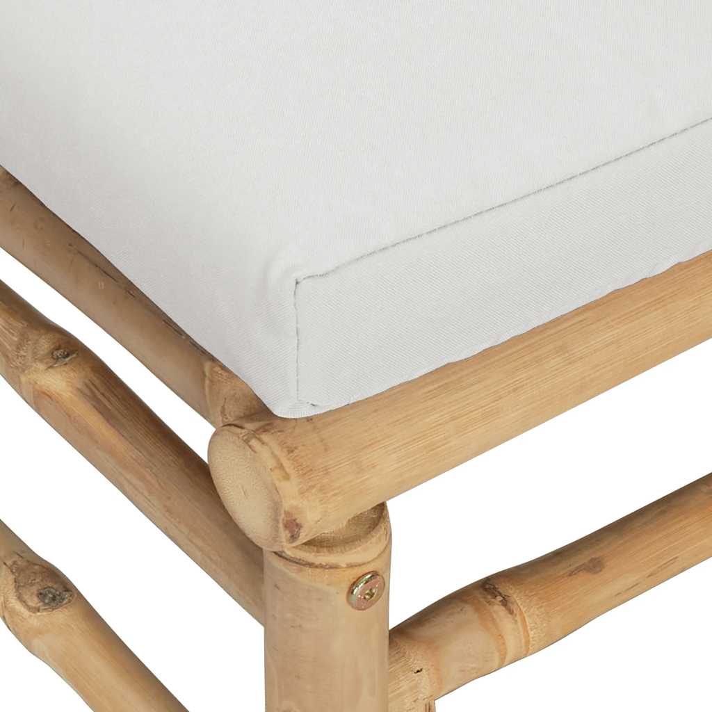 Midtermodul Til Havesofa Med Hynder Bambus