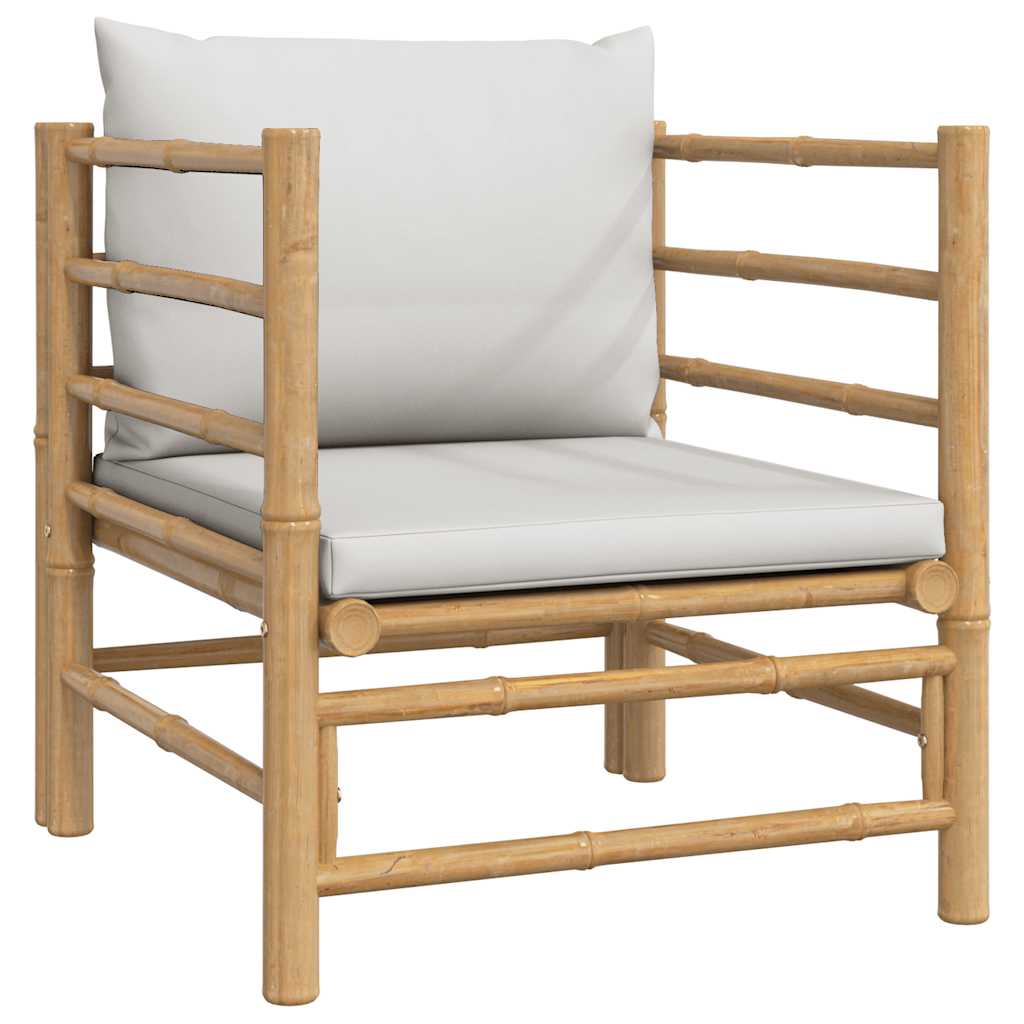 Havesofa Med Hynder Bambus