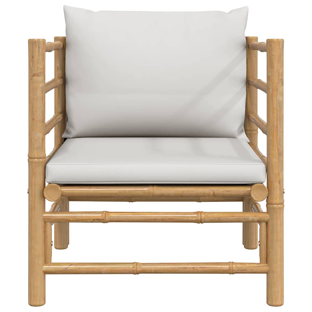 Havesofa Med Hynder Bambus