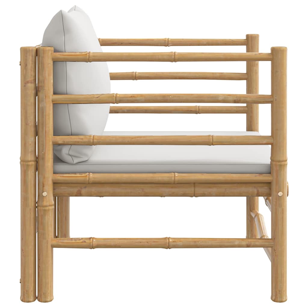 Havesofa Med Hynder Bambus