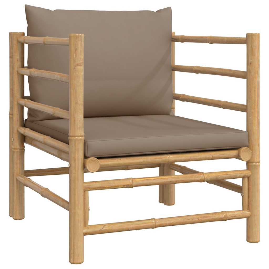 Havesofa Med Hynder Bambus