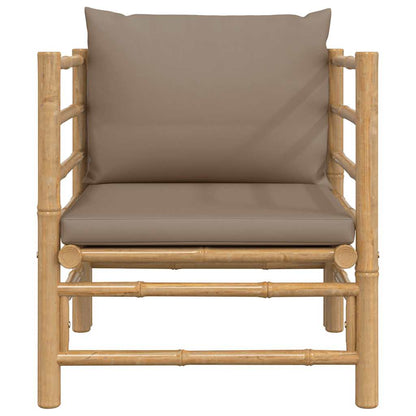 Havesofa Med Hynder Bambus