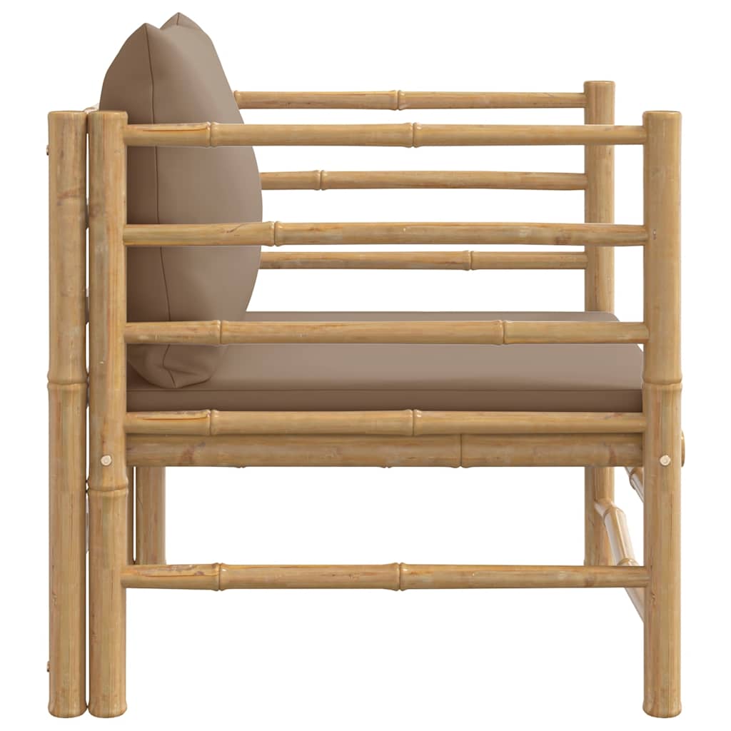 Havesofa Med Hynder Bambus