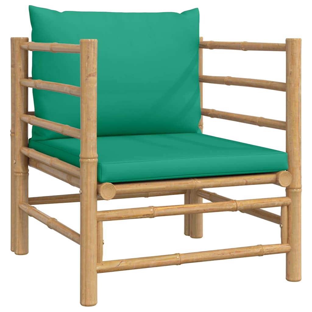 Havesofa Med Hynder Bambus