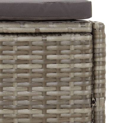 Spisebord Polyrattan Og Massivt Akacietræ