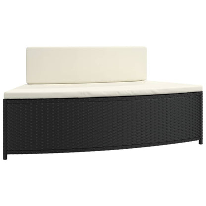 Spabænke Med Hynder Polyrattan