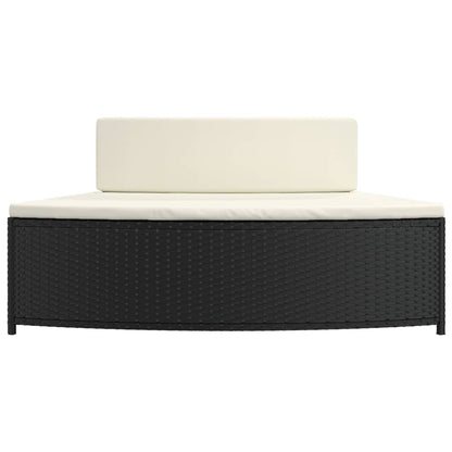 Spabænke Med Hynder Polyrattan