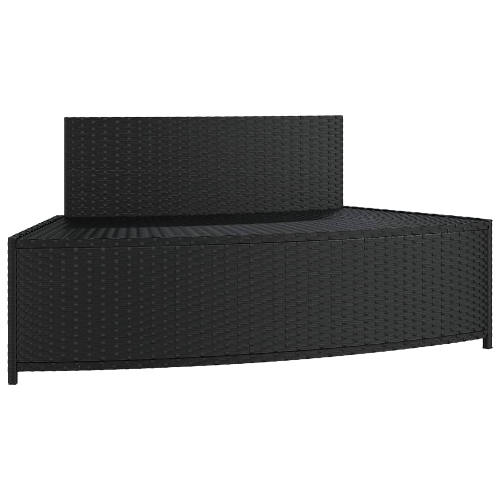 Spabænke Med Hynder Polyrattan