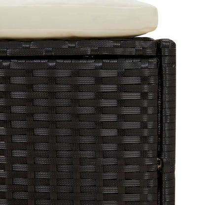 Spabænke Med Hynder Polyrattan
