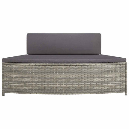 Spabænke Med Hynder Polyrattan