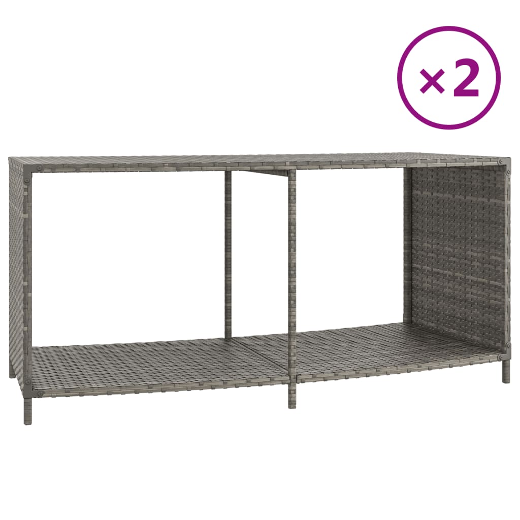 Opbevaringshylder Polyrattan