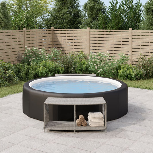 Opbevaringshylder 2 Stk. Polyrattan - Hovedbillede
