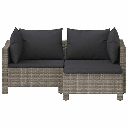 Loungesæt Til Haven Med Hynder Polyrattan