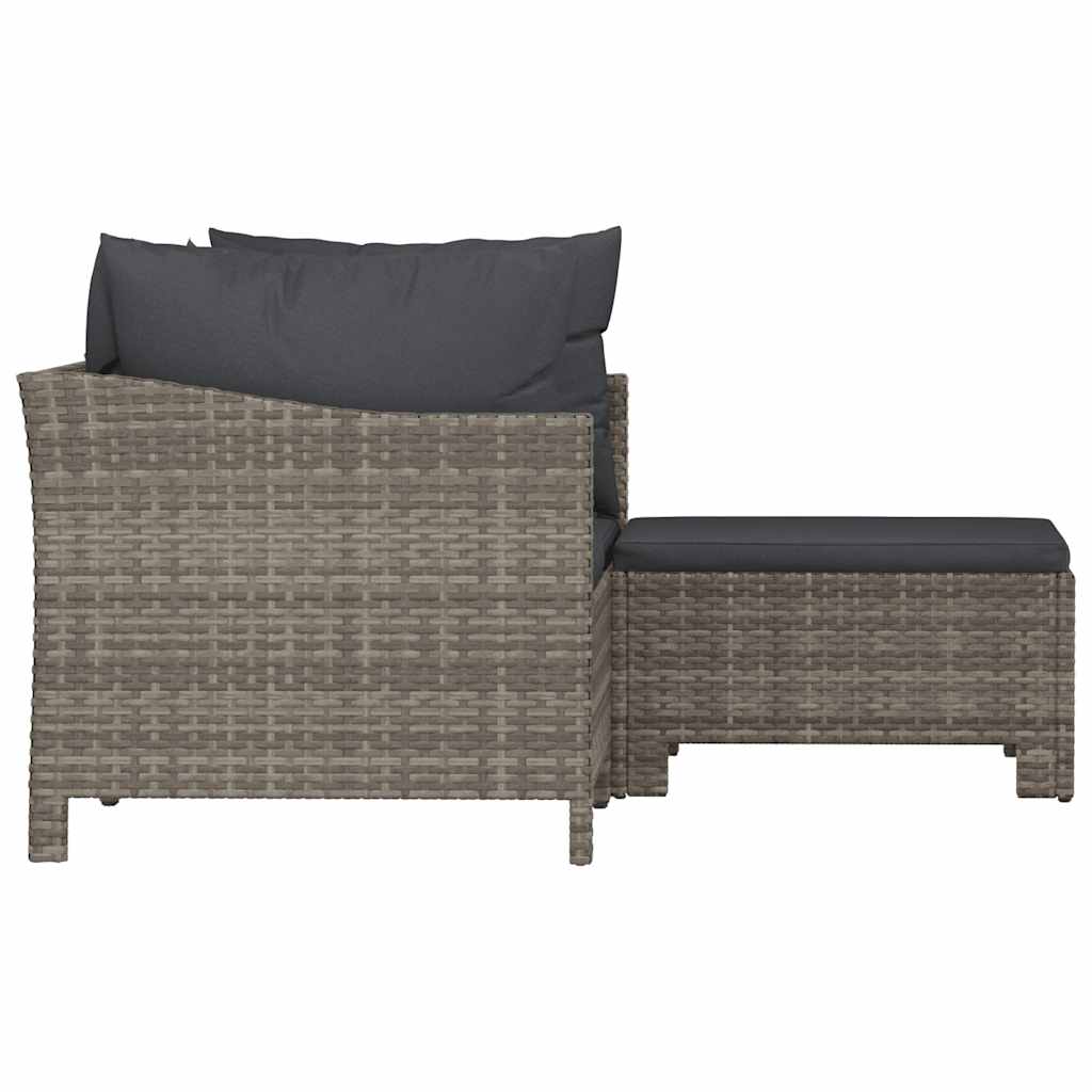 Loungesæt Til Haven Med Hynder Polyrattan