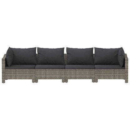 Loungesæt Til Haven Med Hynder Polyrattan
