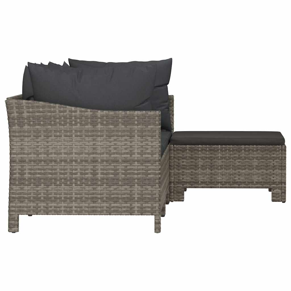 Loungesæt Til Haven Med Hynder Polyrattan