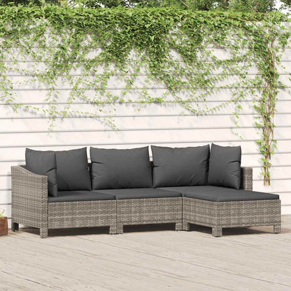 Loungesæt Til Haven Med Hynder Polyrattan