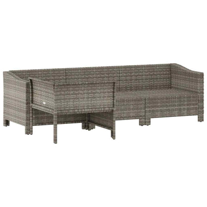 Loungesæt Til Haven Med Hynder Polyrattan