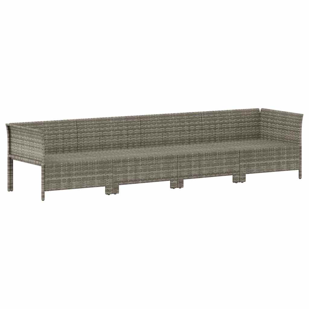 Loungesæt Til Haven Med Hynder Polyrattan