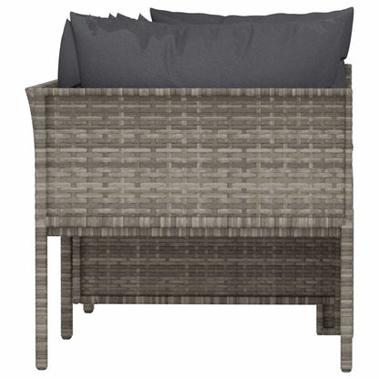 Loungesæt Til Haven Med Hynder Polyrattan