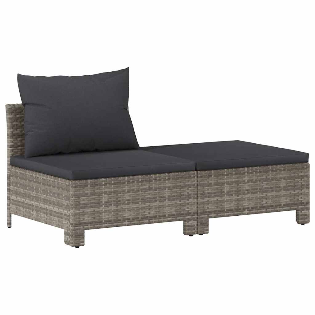 Loungesæt Til Haven Med Hynder Polyrattan