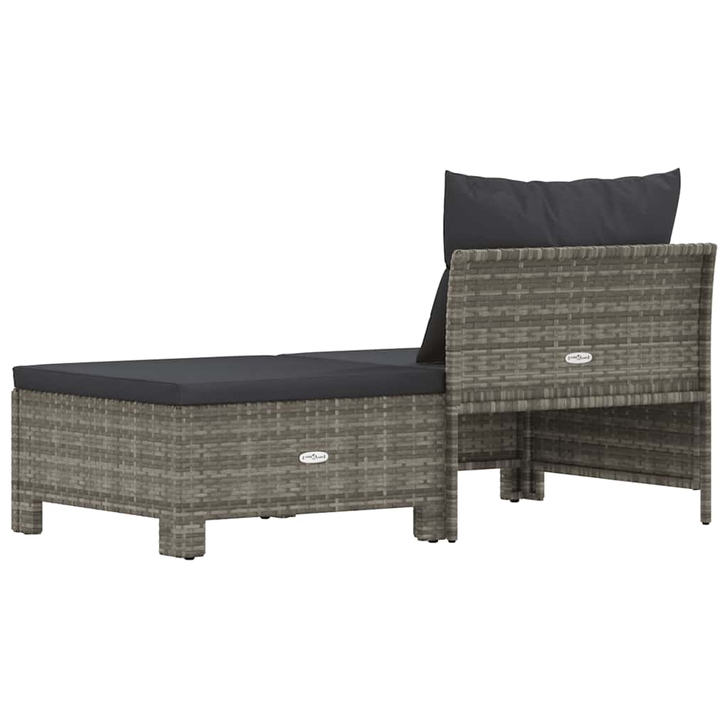 Loungesæt Til Haven Med Hynder Polyrattan
