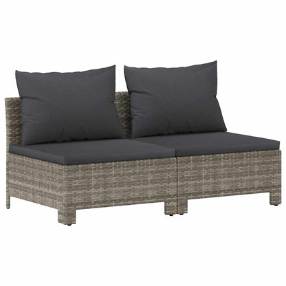 Loungesæt Til Haven Med Hynder Polyrattan